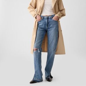 NWT Gap 90s mid-rise loose jeans size 28 petite